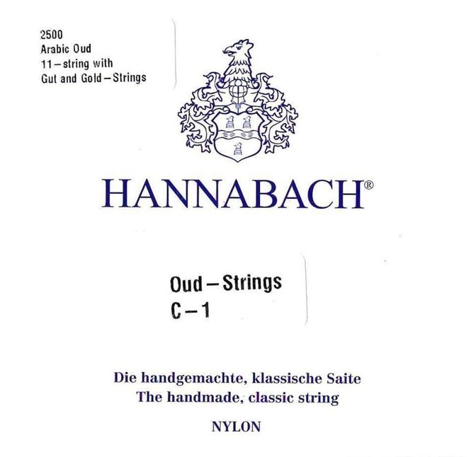 Hovedbilde Hannabach Oud strings AOUD Gut strings Set 2500