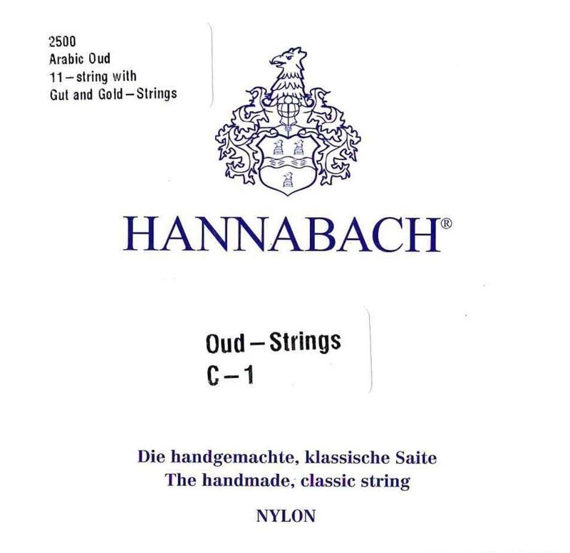 Hannabach Oud strings AOUD Gut strings Set 2500