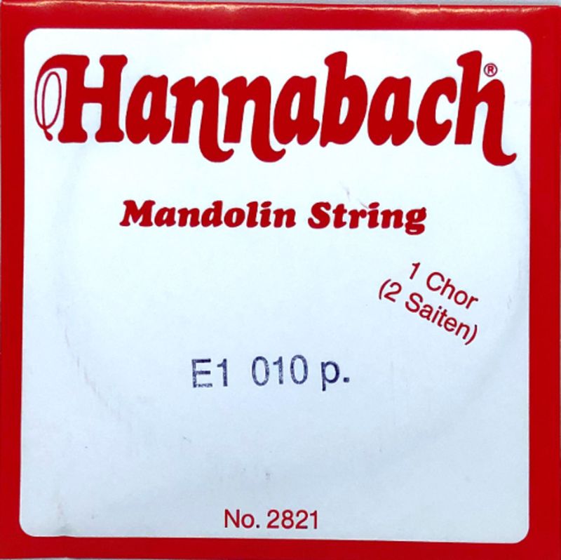 Hannabach Strings for mandolin E .010