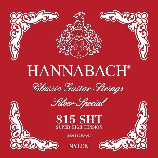 Hovedbilde Hannabach Strings for classic guitar Serie 815 Super High Tension Silver special Set super high