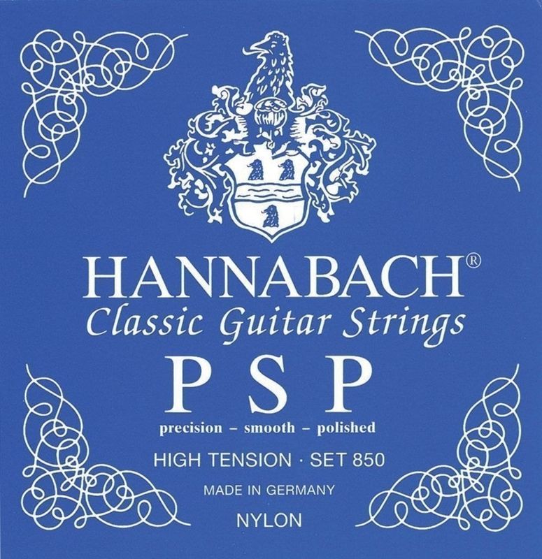 Hannabach Strings for classic guitar Serie 850 High tension PSP D4w
