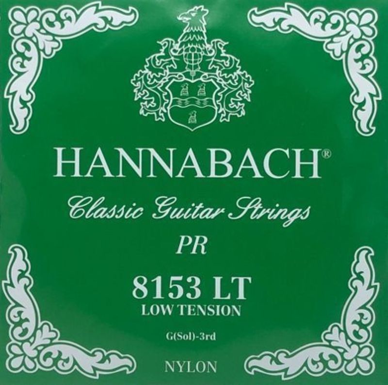 Hannabach Strings for classic guitar Serie 815 Low tension Silver special G3