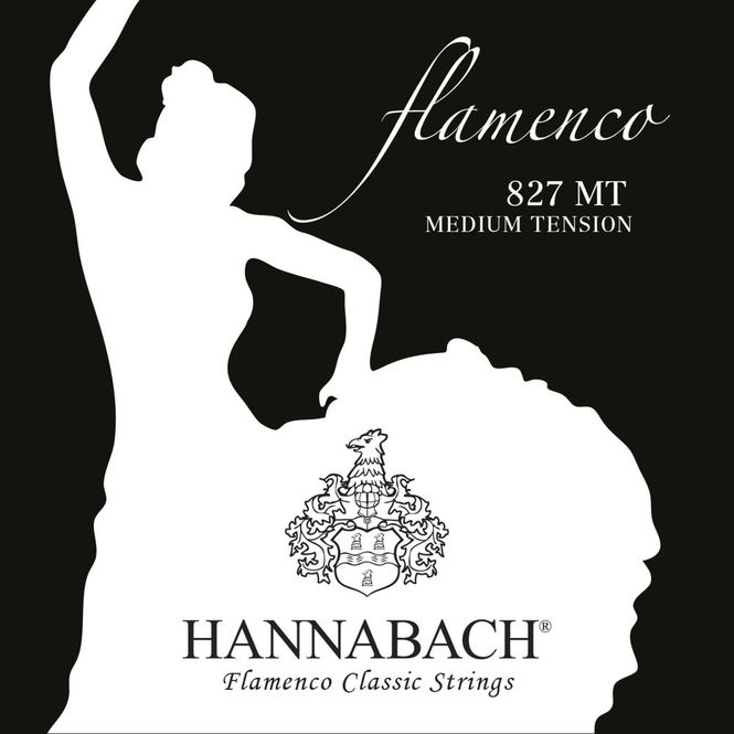 Hovedbilde Hannabach Strings for classic guitar Serie 827 Medium Tension Flamenco H/B2