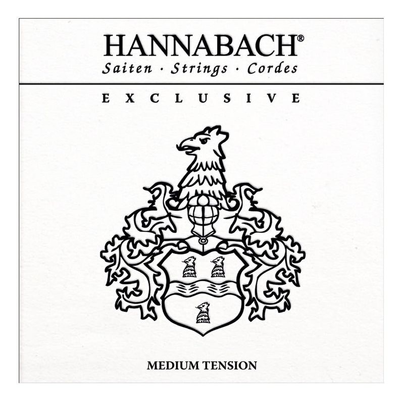 Hannabach Strings for classic guitar Exclusive Serie Medium Tension H/B2