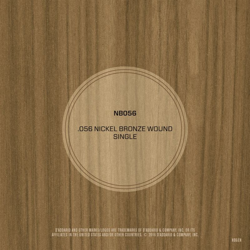 D'Addario NB056 Gitarsträng Nickel Bronze Wound 056