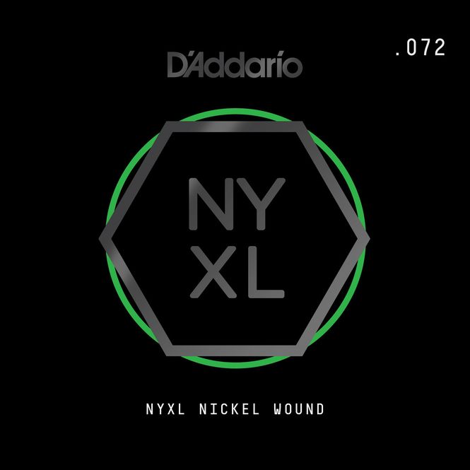 Hovedbilde D'Addario NYNW072 Gitarsträng NYXL Nickel Wound 072