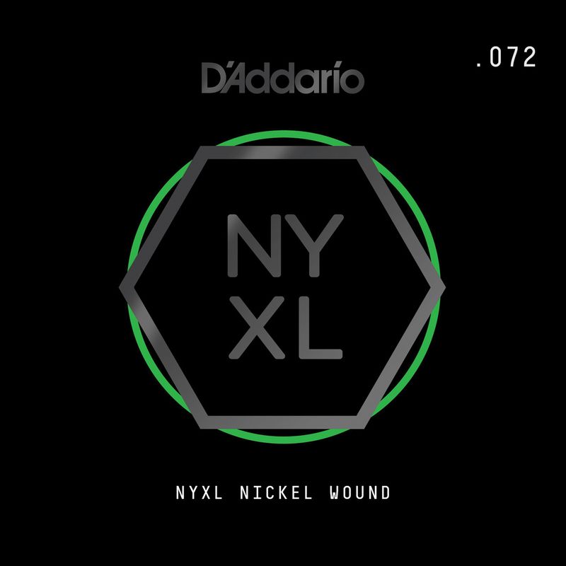 D'Addario NYNW072 Gitarsträng NYXL Nickel Wound 072