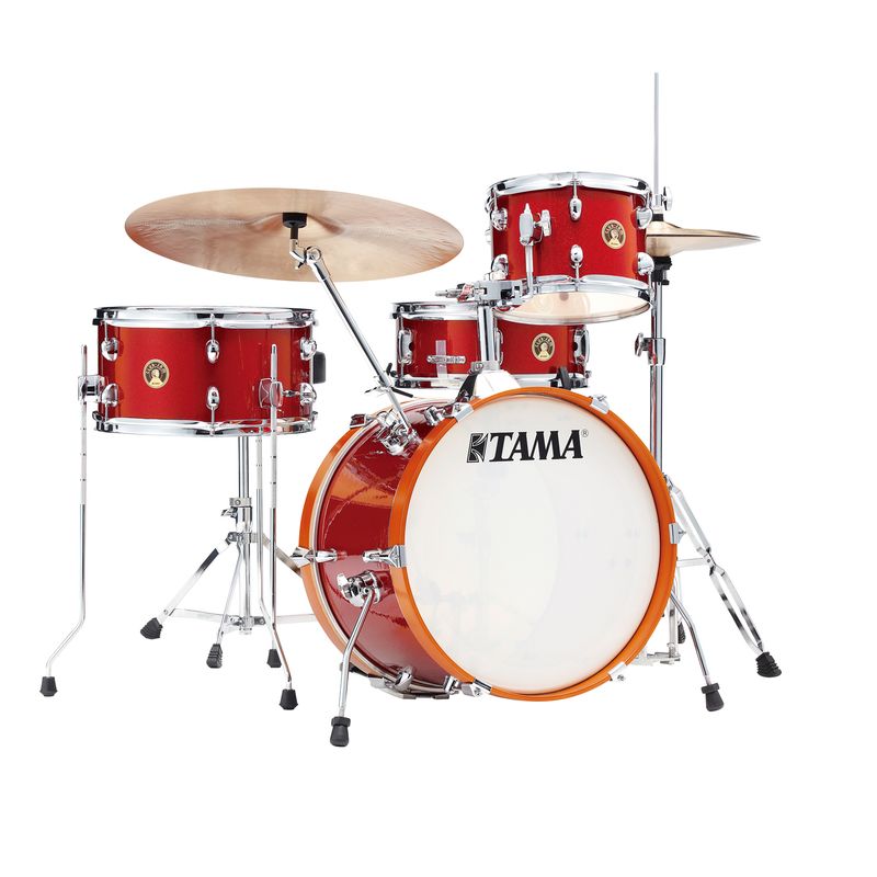 Tama LJK48H4-CPM Club Jam-Kit, 4-del.med stativ, Candy Apple Mist