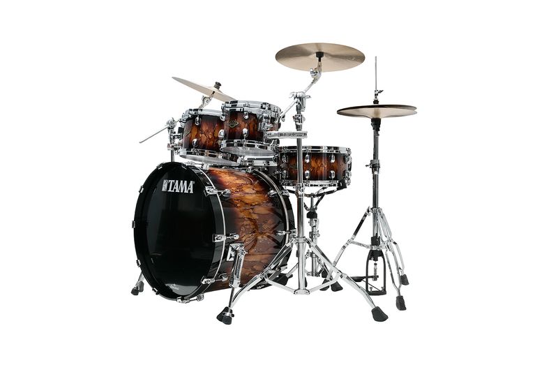Tama WBS52RZS-MBR SC Walnut/Birch 5-shellkit (10,12,14,16,22), Molten Brown Burst