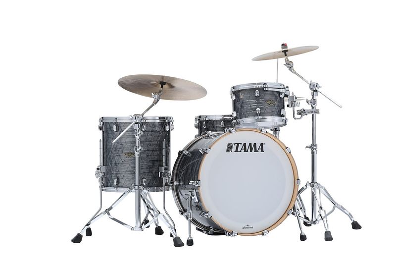 Tama WBR32RZS-CCO SC Walnut/Birch 3-shellkit (12,16,22), Charcoal Onyx