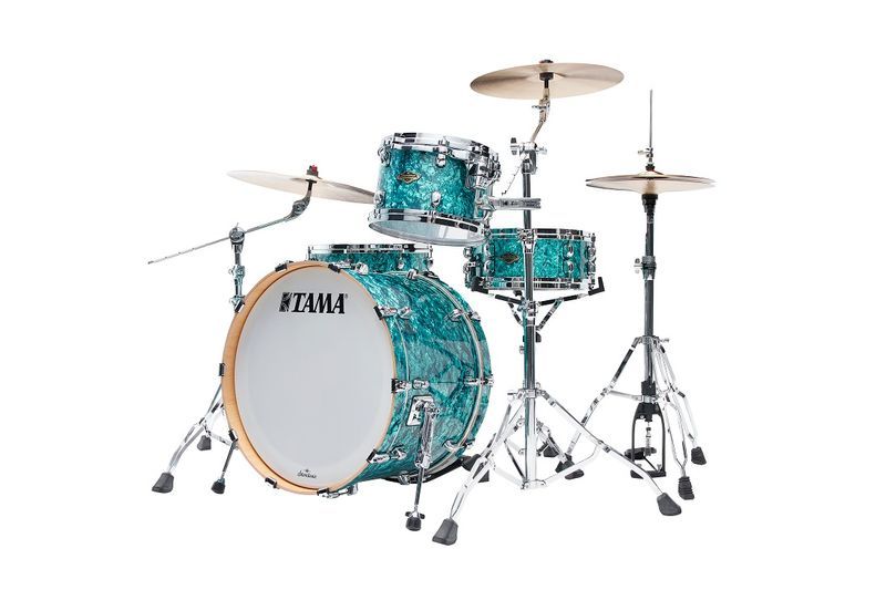 Tama WBR32RZS-TQP SC Walnut/Birch 3-shellkit (12,16,22), Turquoise Pearl
