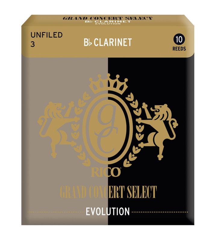 D'Addario RGE10BCL300 Rörblad Grand Consert Select Bb-Klarinett Evo 10-p 3