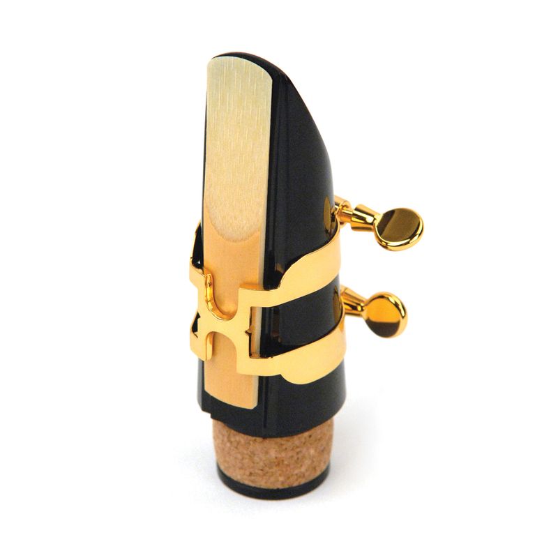 D'Addario HCL1G H-Ligature+kapsel Bb Klarinett Guld