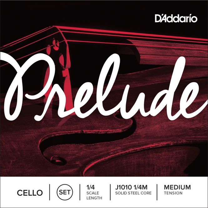 Hovedbilde Daddario Orchestral J1010 1/4M Prelude Cello Set ...