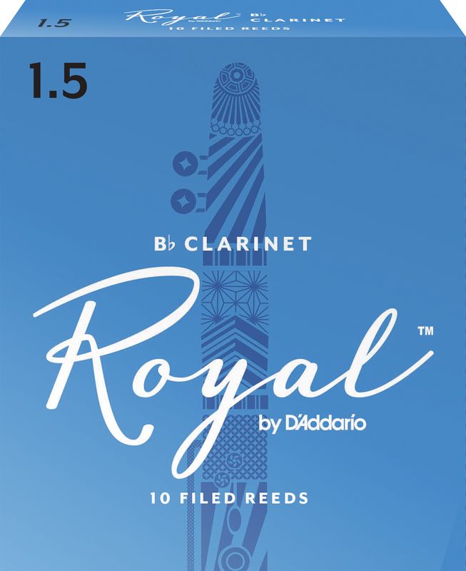 D'Addario RCB1015 Rörblad Royal Bb-Klarinett. 10-p. 1.5