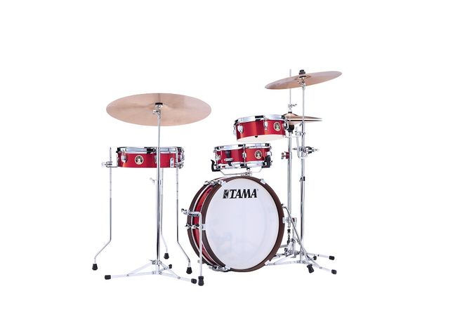 Hovedbilde Tama LJK48P-BRM Club Jam Pancake 4-del.shell kit  - Burnt Red Mist