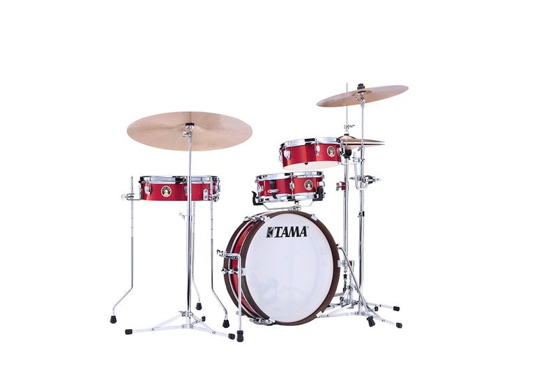 Tama LJK48P-BRM Club Jam Pancake 4-del.shell kit  - Burnt Red Mist