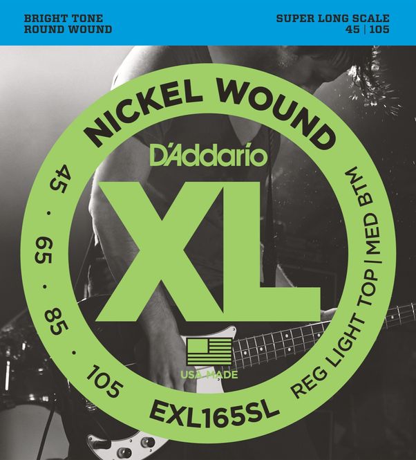 Hovedbilde D'Addario EXL165SL Strängset Elbas Nickel Wound ...