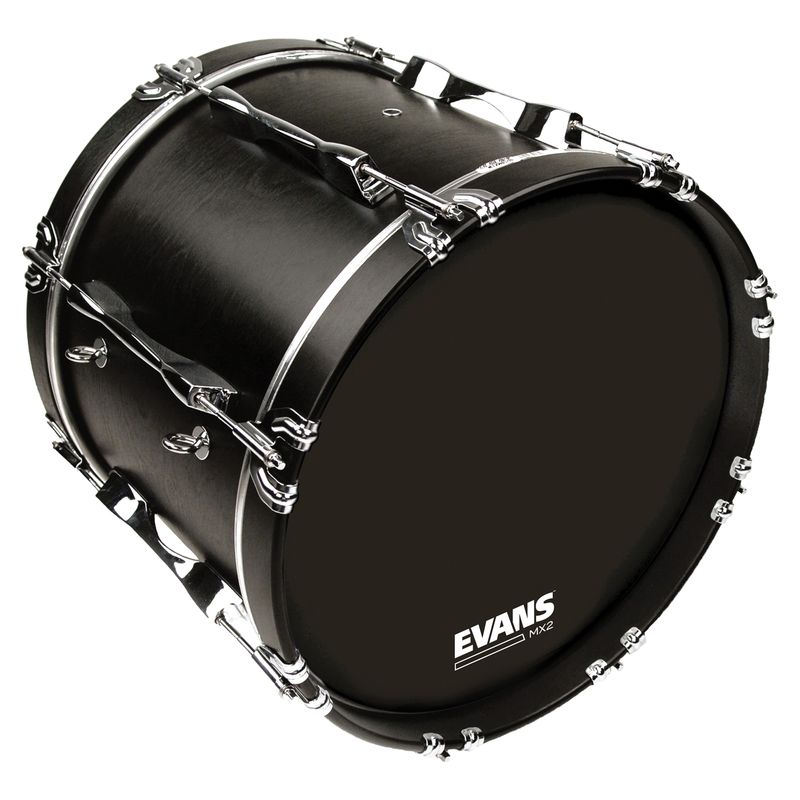 Evans BD32MX2B 32'' Bastrumskinn March Bass Black