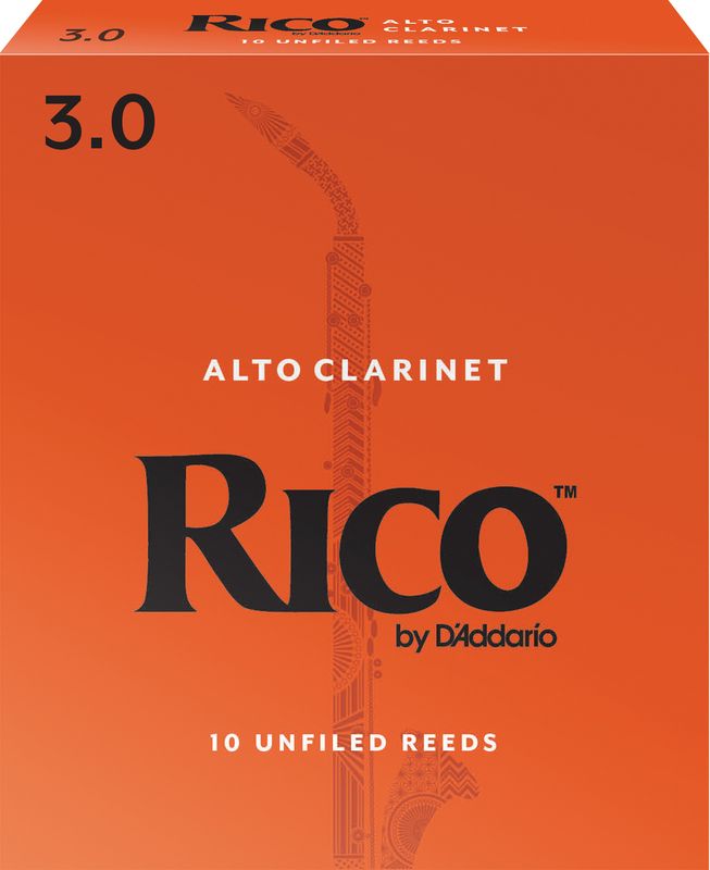 D'Addario RDA1030 Rörblad Rico Alt-klarinett 10-p. 3