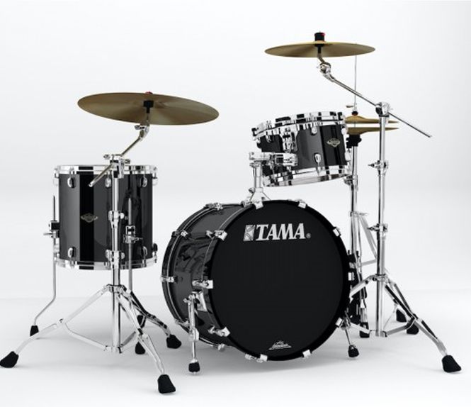 Hovedbilde Tama WBS30RS-PBK SC Walnut/Birch 3-shellkit (12,14,20), Piano Black