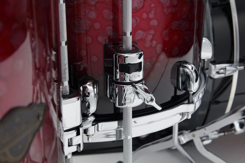 Tama WBS52RZS-MDR SC Walnut/Birch 5-shellkit (10,12,14,16,22),Molten Dark Raspberry Fade