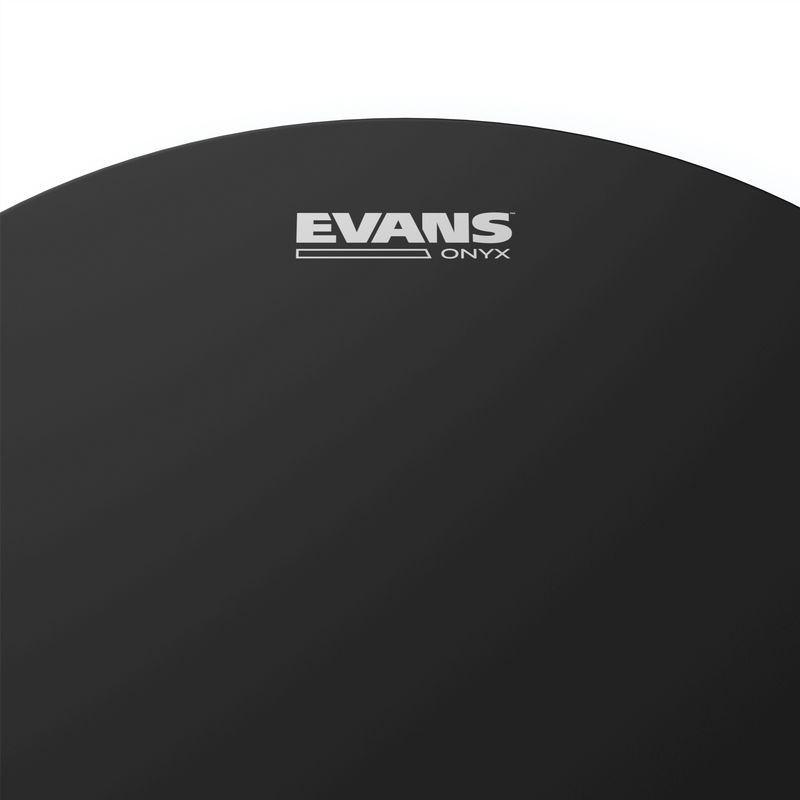 Evans B08ONX2 8'' Pukskinn ONYX Black Coated