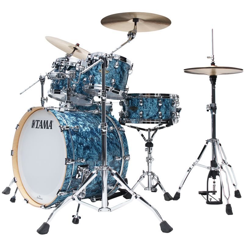 Tama WBR42S-TQP SC Walnut/Birch 4-shellkit (10,12,16,22), Turquoise Pearl
