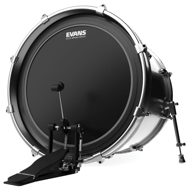 Hovedbilde Evans BD20EMADONX 20'' Bastrumskinn EMAD ONYX