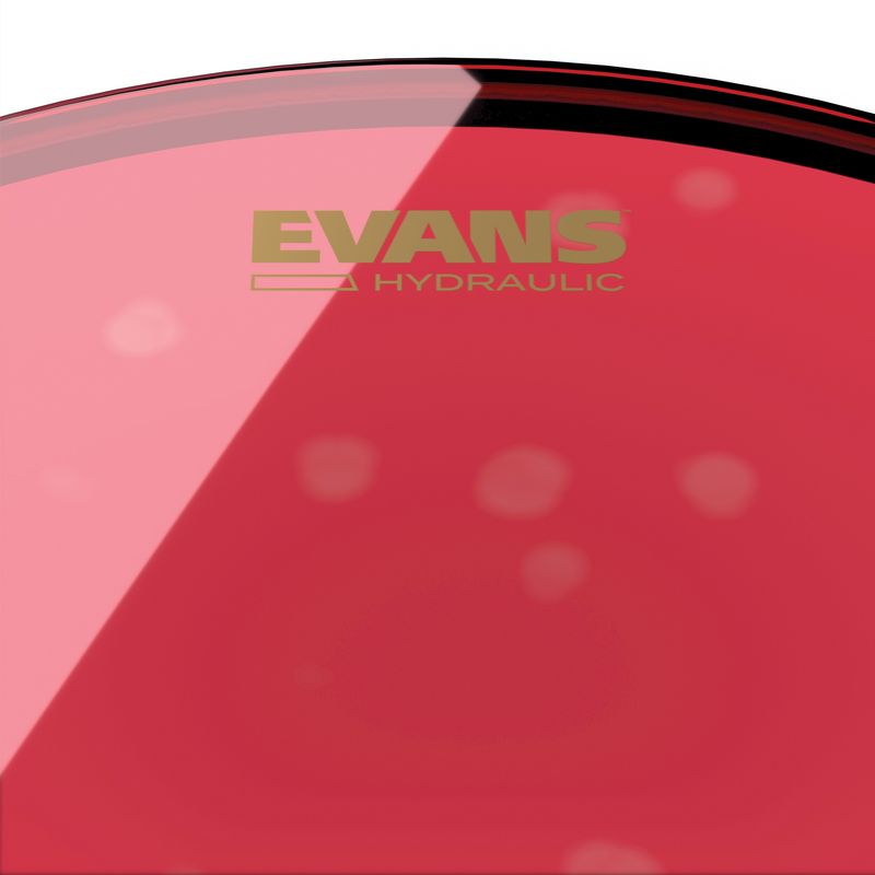 Evans BD20HR 20'' Bastrumskinn Hydraulic Oil Red