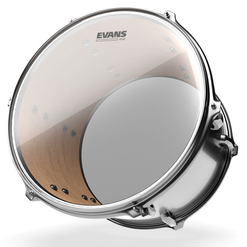 Evans TT15G12 15'' Pukskinn G12 Clear