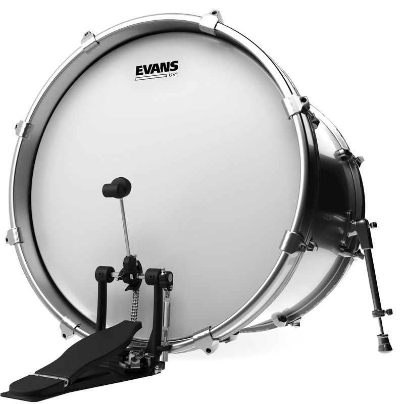 Evans BD16UV1 16'' Bastrumskinn UV1 Batter Coated