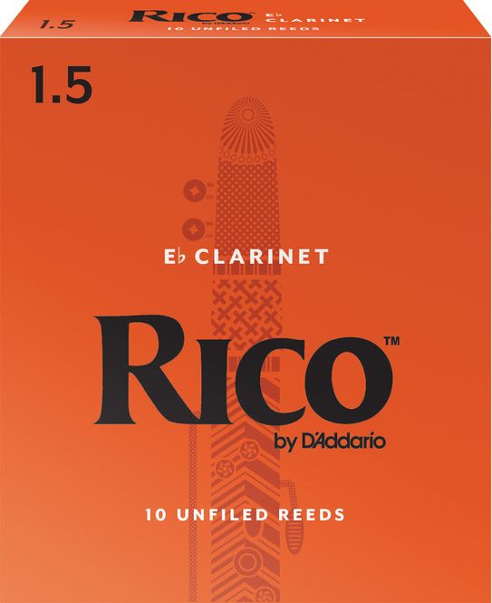 Hovedbilde D'Addario RBA1015 Rörblad Rico Eb-Klarinett 10-p. ...