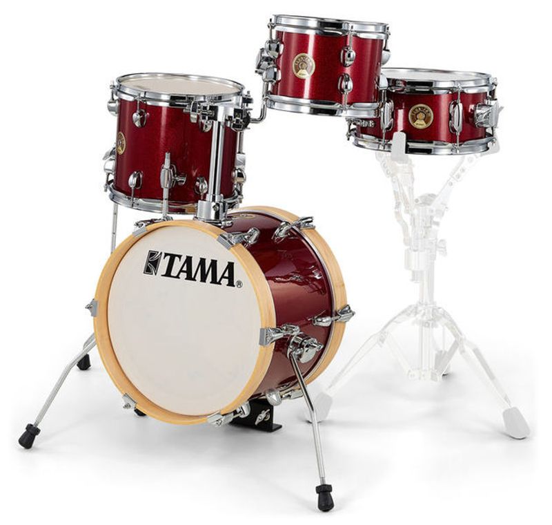 Tama LJK44S-CPM Club JAM Flyer-Kit, 4-del shell-kit, Candy Apple Mist