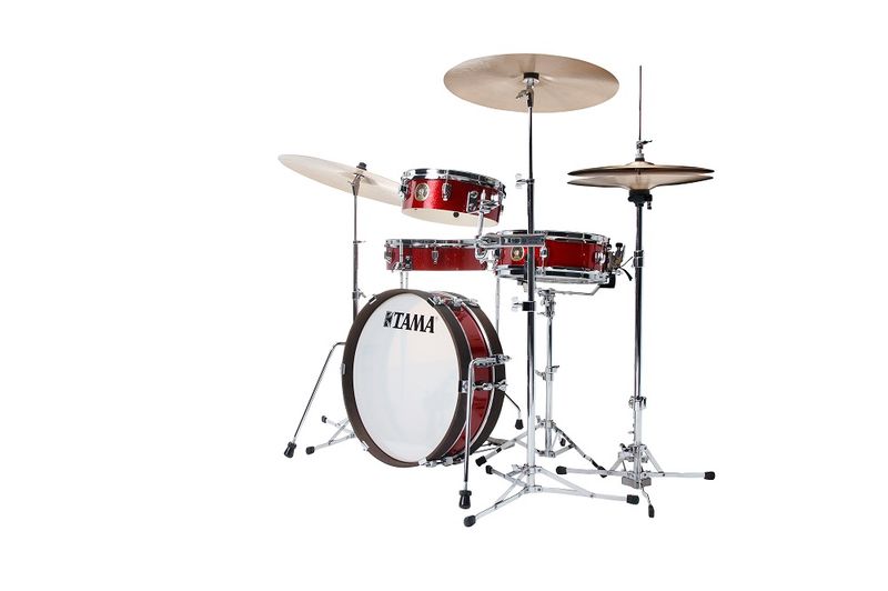 Tama LJK48P-BRM Club Jam Pancake 4-del.shell kit  - Burnt Red Mist