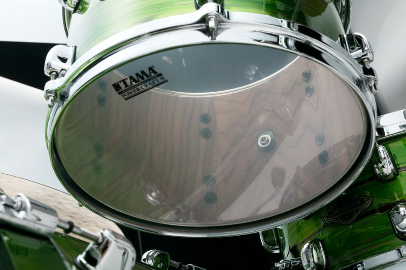 Tama WBS32RZS-LSO SC Walnut/Birch 3-shellkit (12,16,22), Lacquer Shamrock Oyster