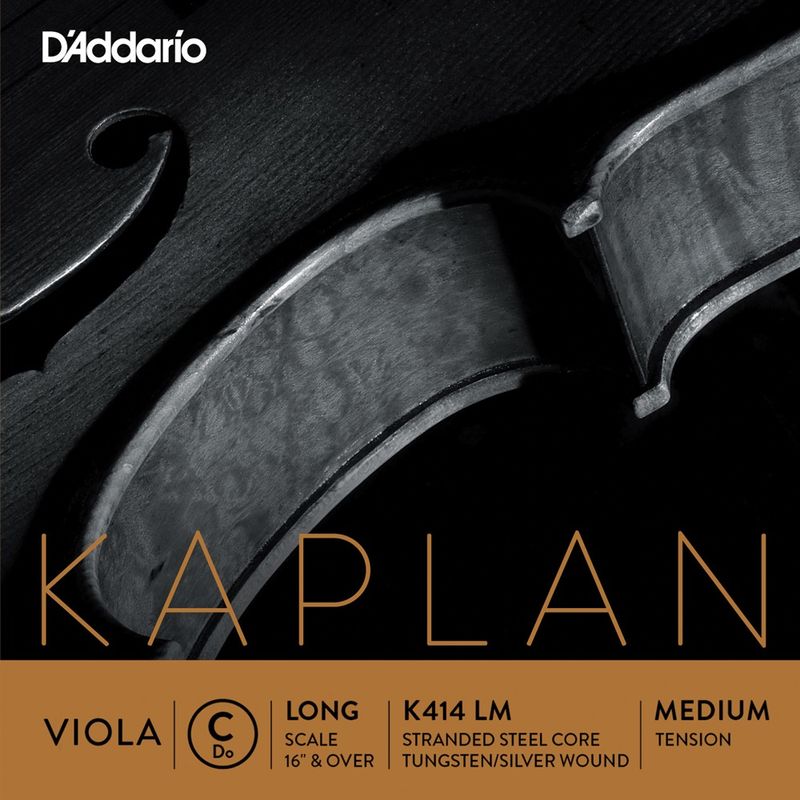 Daddario Orchestral K414 LM Kaplan Forza Viola C Long /Medium Tension