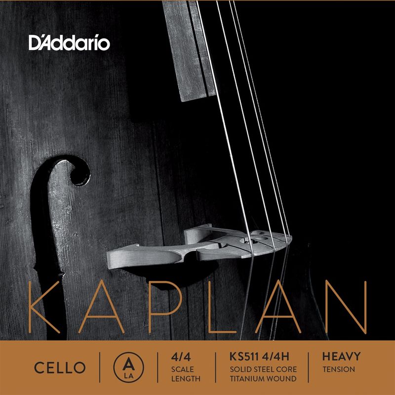 Daddario Orchestral KS511 4/4H Kaplan Solution Cello A 4/4 /Heavy Tension