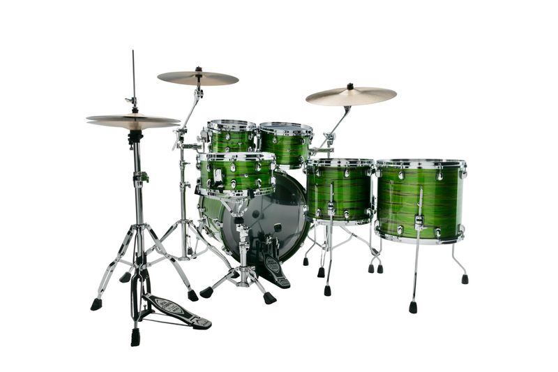 Tama WBS52RZS-LSO SC Walnut/Birch 5-shellkit (10,12,14,16,22), Lacquer Shamrock Oyster
