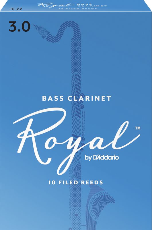 D'Addario REB1030 Rörblad Royal Bas-Klarinett. 10-p. 3
