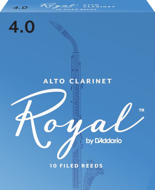 Hovedbilde D'Addario RDB1040 Rörblad Royal Alt-Klarinett. ...