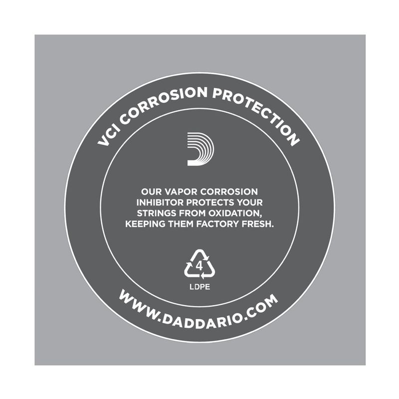 D'Addario LE016 Banjo/Mandolin Loop End Plain Steel 016