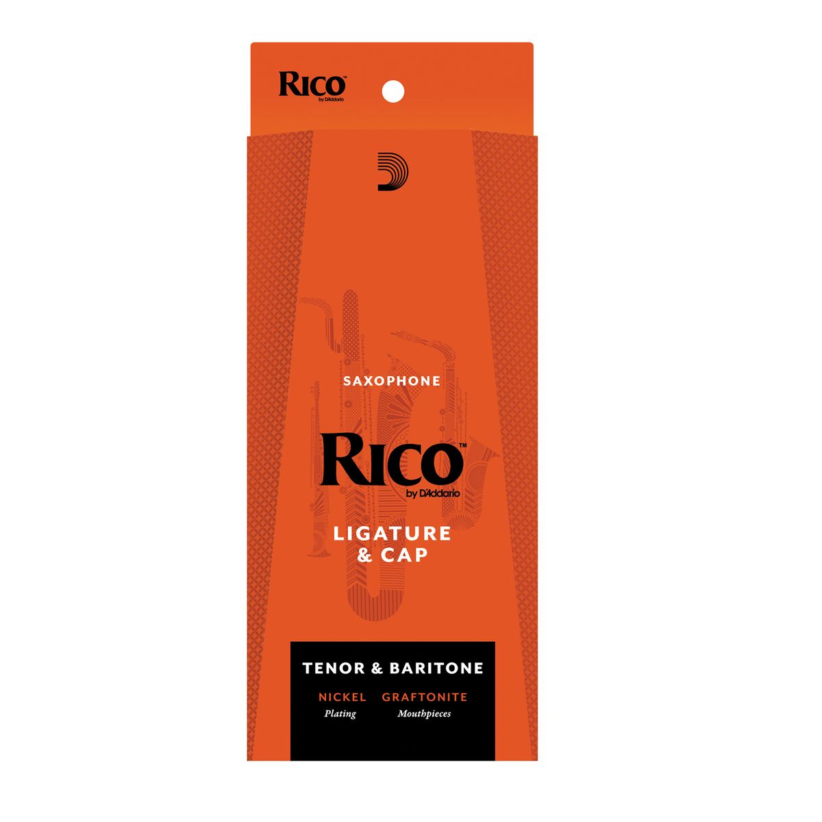 D'Addario RBS1N Ligature + kapsel Baritone-sax