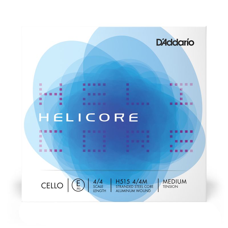 Daddario Orchestral H515 4/4M Helicore Cello HIGH E 4/4 /Medium Tension