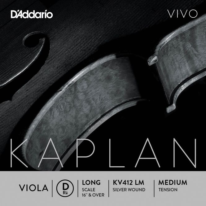 Hovedbilde Daddario Orchestral KV412 LM Kaplan Vivo Viola D ...