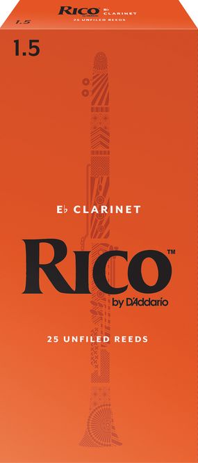 Hovedbilde D'Addario RBA2515 Rörblad Rico Eb-Klarinett 25-p. ...