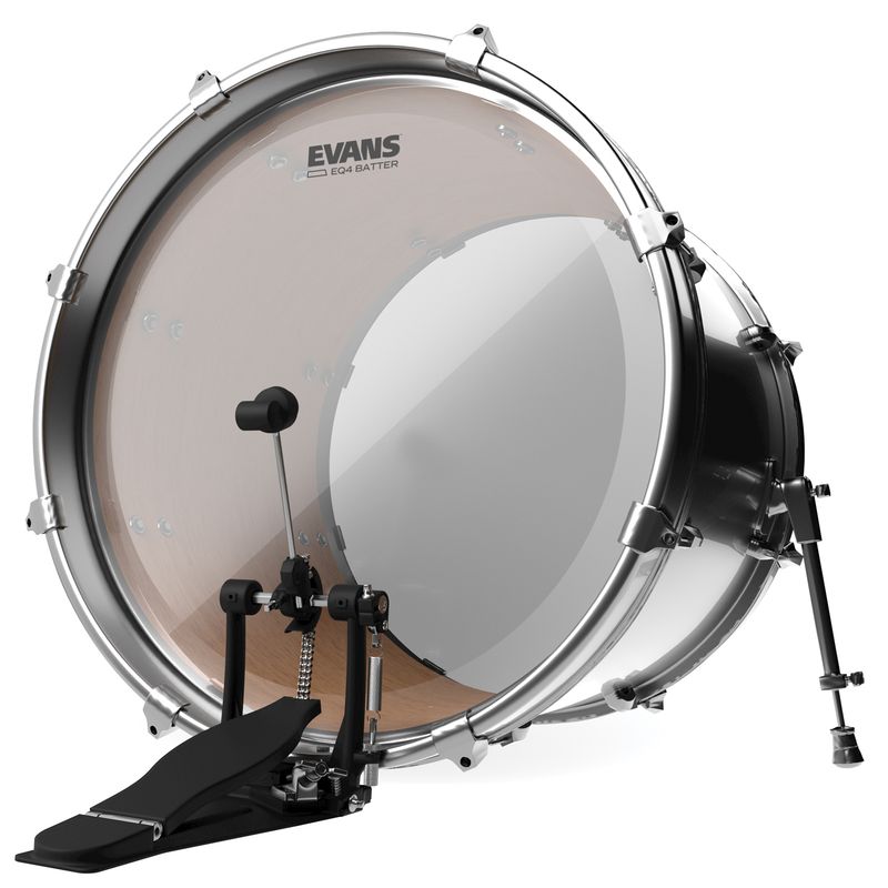 Evans BD16GB4 16'' Bastrumskinn EQ4 Batter Clear