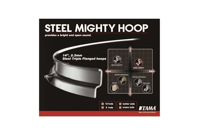 Hovedbilde Tama MFM14S-10BN Steel Mighty Hoop