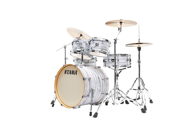 Tama CK50RS-ICA Superstar Classic MA 5-del Shell-kit, Ice Ash Wrap
