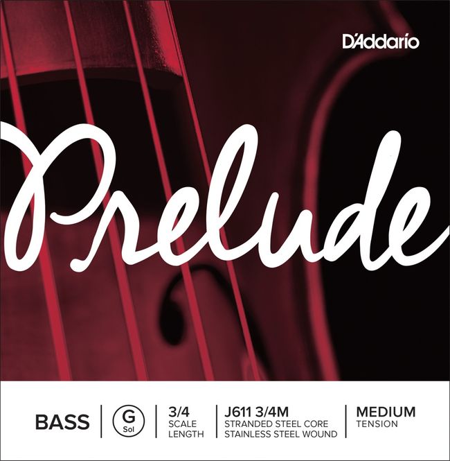 Hovedbilde Daddario Orchestral J611 3/4M Prelude Bas G 3/4 ...